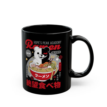 Hopes Peak Academy Ramen Black Mug