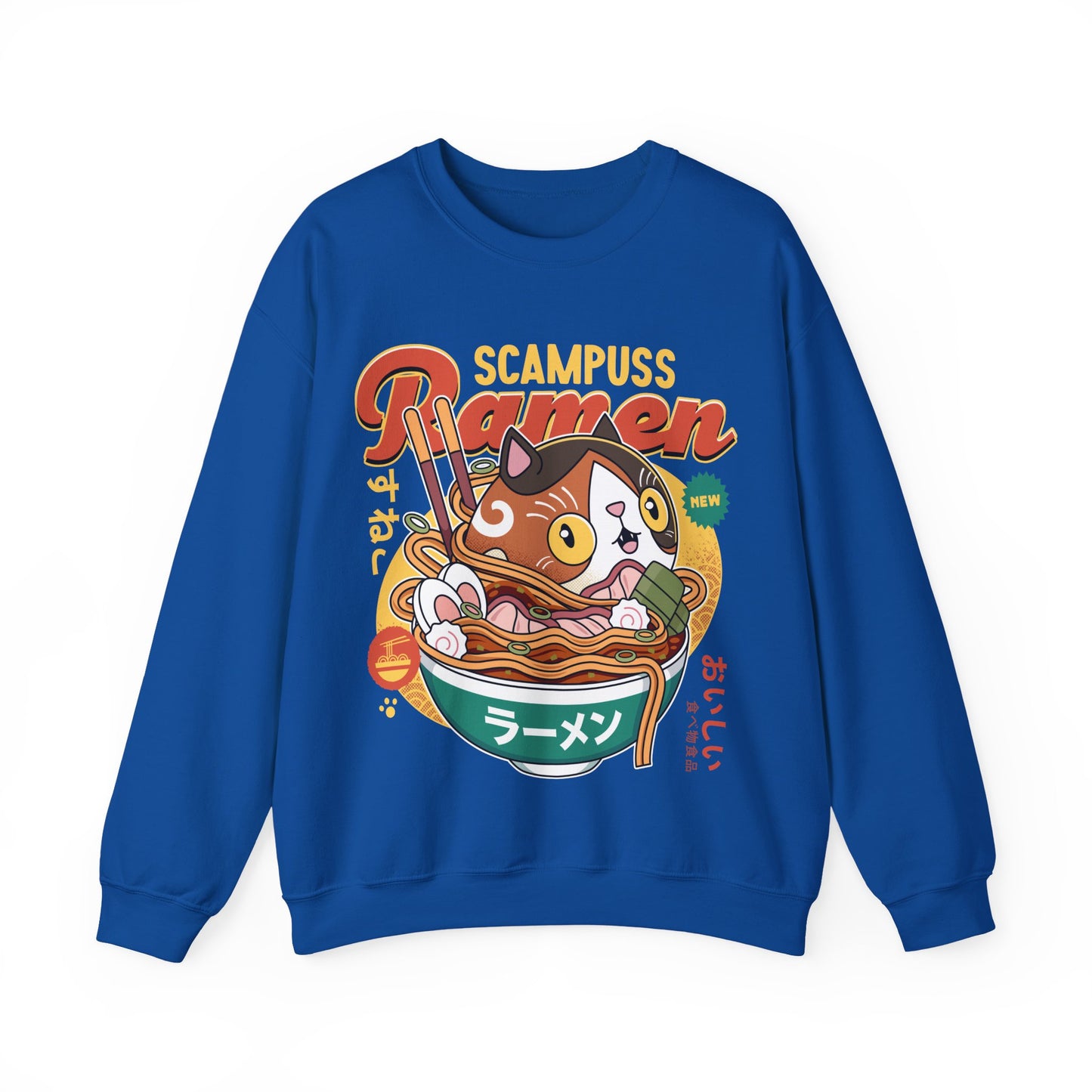 Scampuss Ramen Unisex Crewneck Sweatshirt