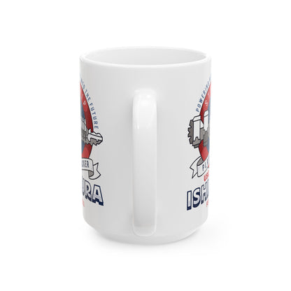 Ishimura Vintage Emblem Ceramic Mug