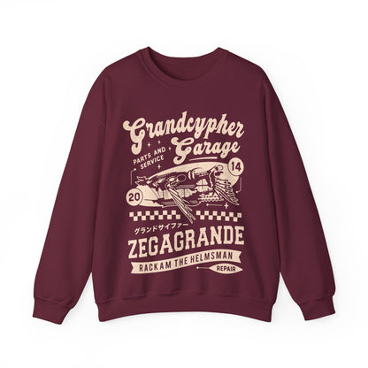 Zegagrande Garage Unisex Crewneck Sweatshirt