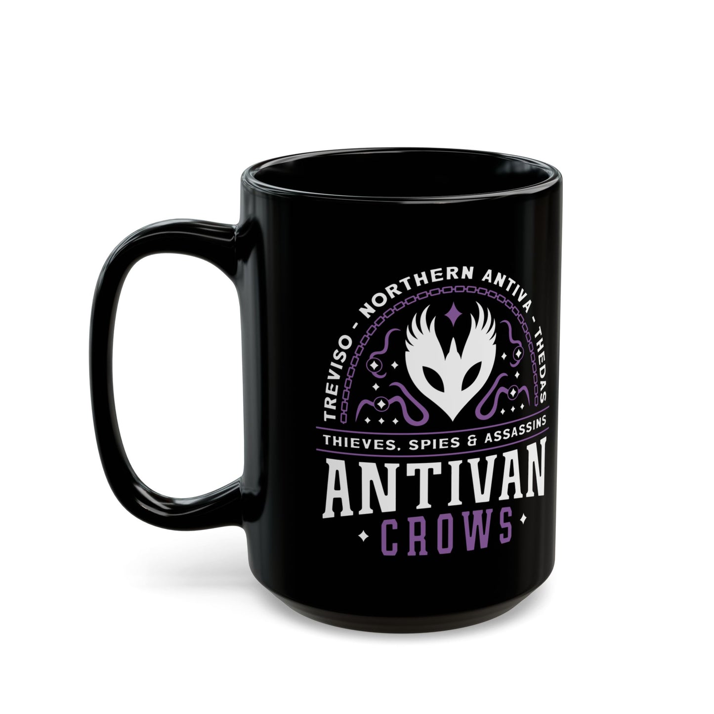 Antivan Crows Emblem Black Mug