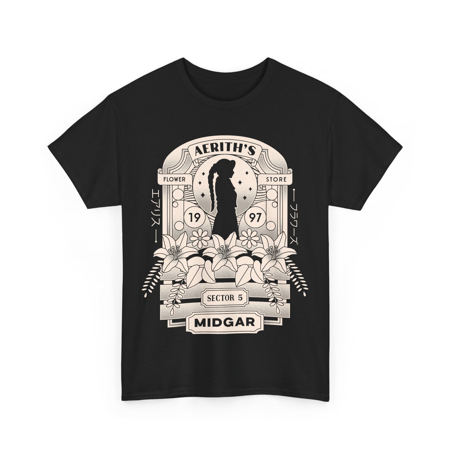 Aerith And Flowers Unisex T-Shirt