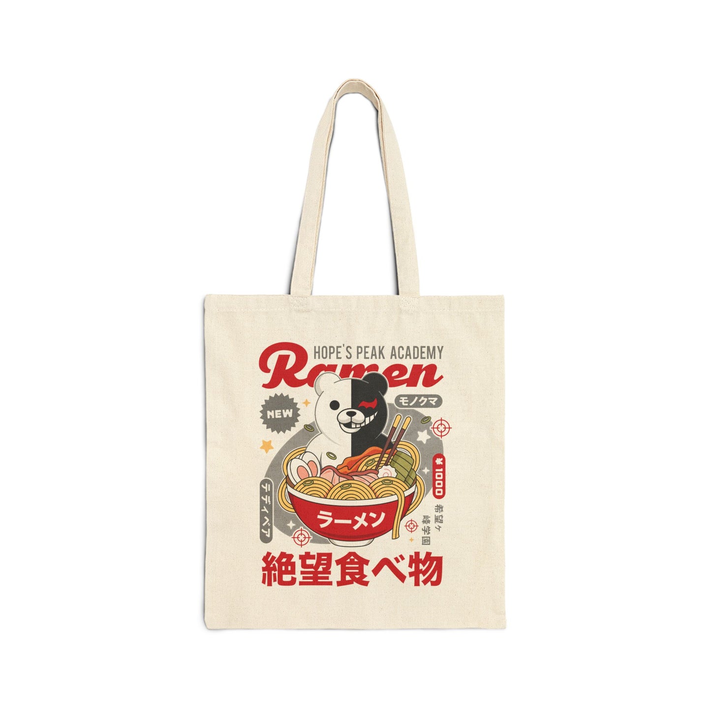 Hopes Peak Academy Ramen Canvas Tote Bag