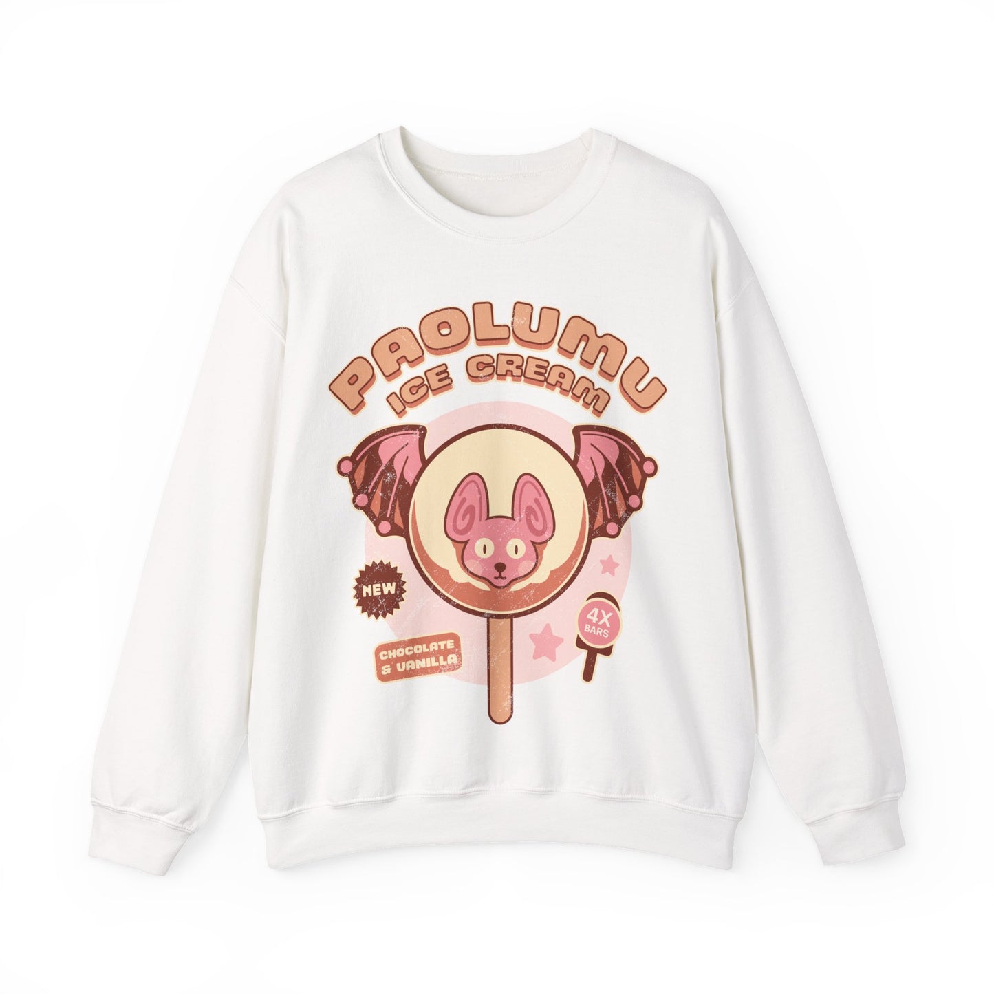 Paolumu Ice Cream Unisex Crewneck Sweatshirt