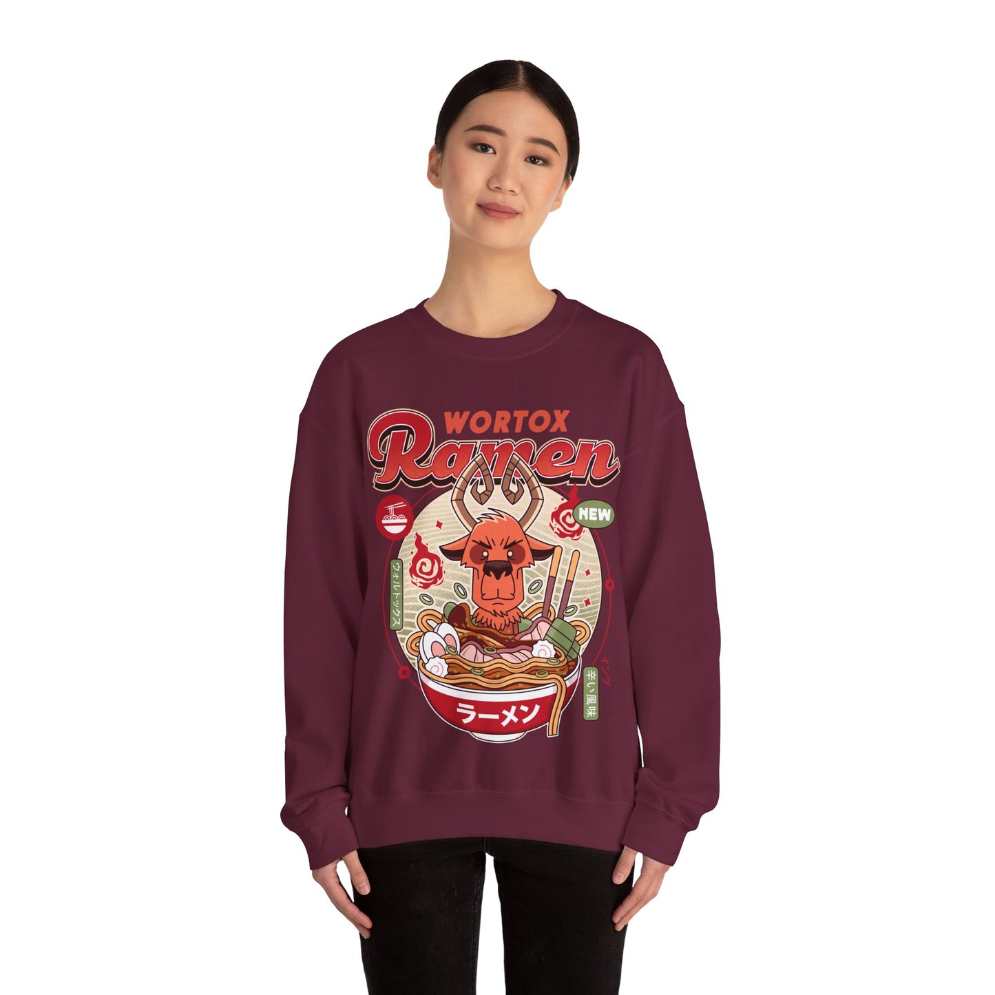 Wortox Vintage Ramen Crewneck Sweatshirt