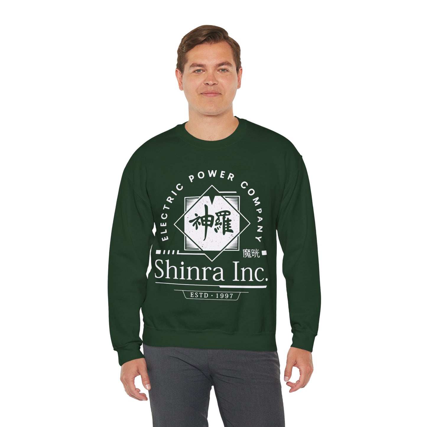 Shinra Inc Crest Unisex Crewneck Sweatshirt