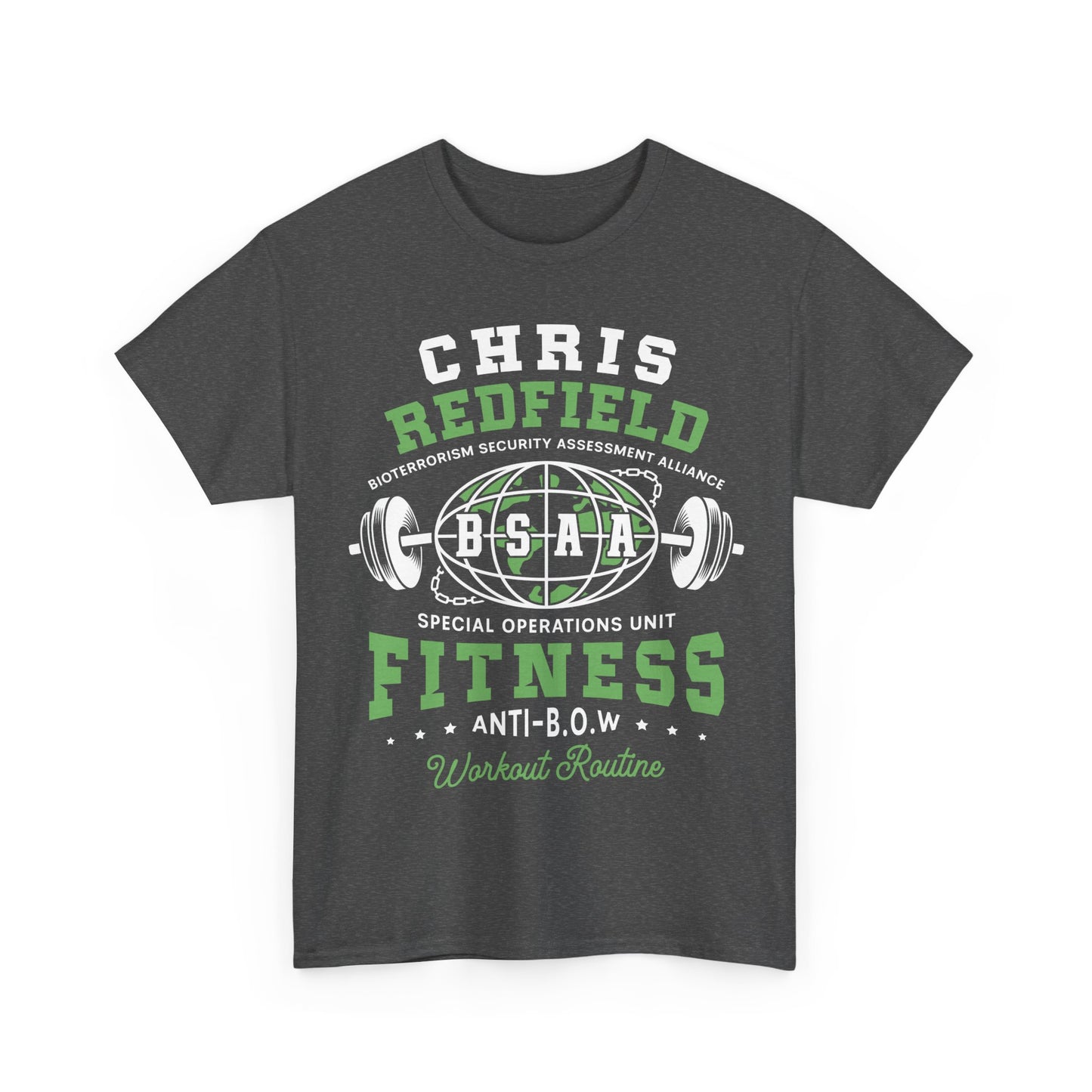 Bsaa Redfield Fitness Emblem Unisex T-Shirt
