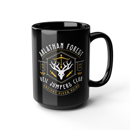 Veil Jumpers Club Emblem Black Mug
