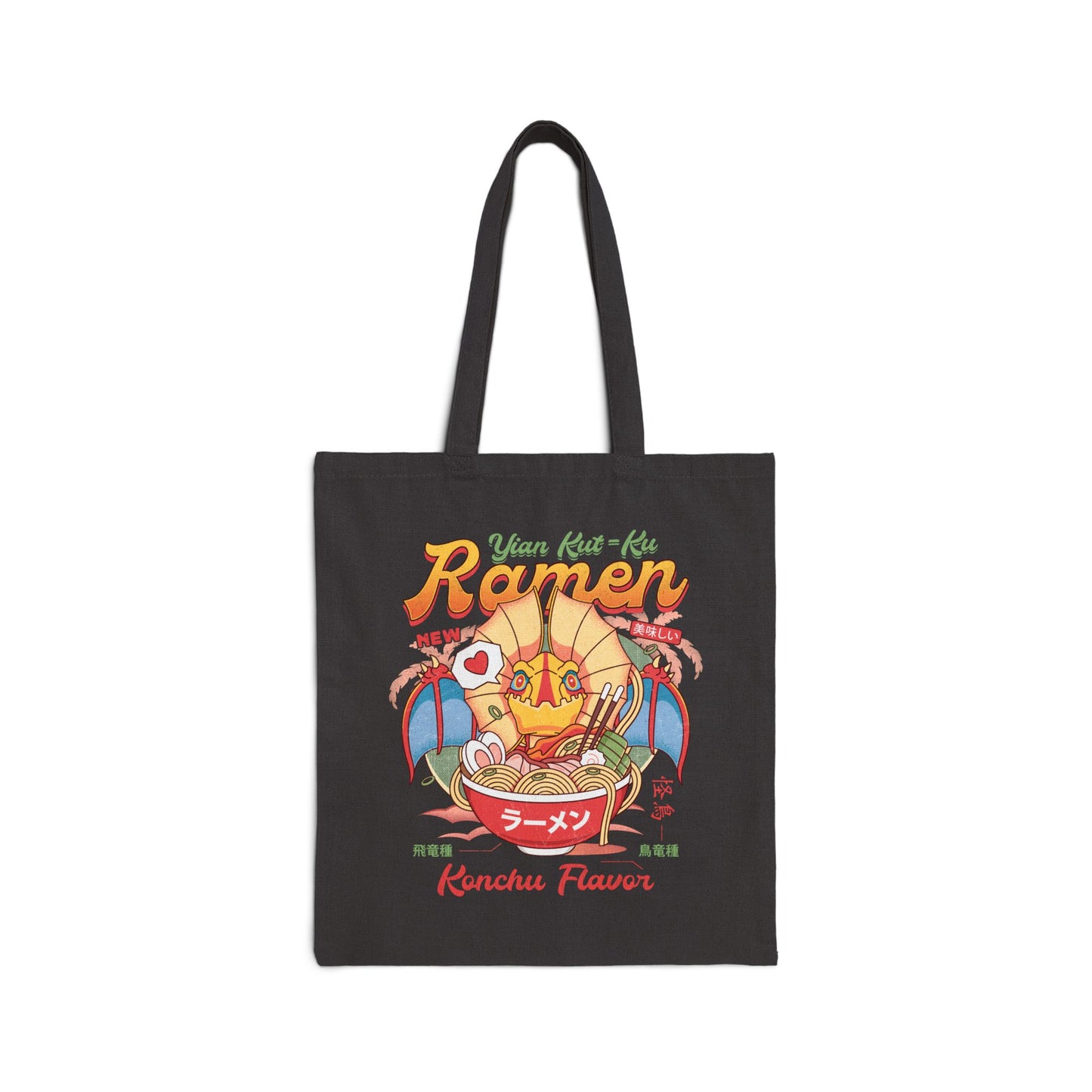 Yian Kut Ku Ramen Vintage Canvas Tote Bag